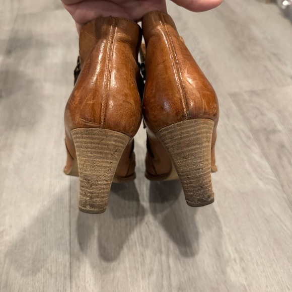 Paul Green Sisal Malibu Sliced Double Zip Ankle Bootie, Women’s Size 3.5 Leather - Picture 5 of 8